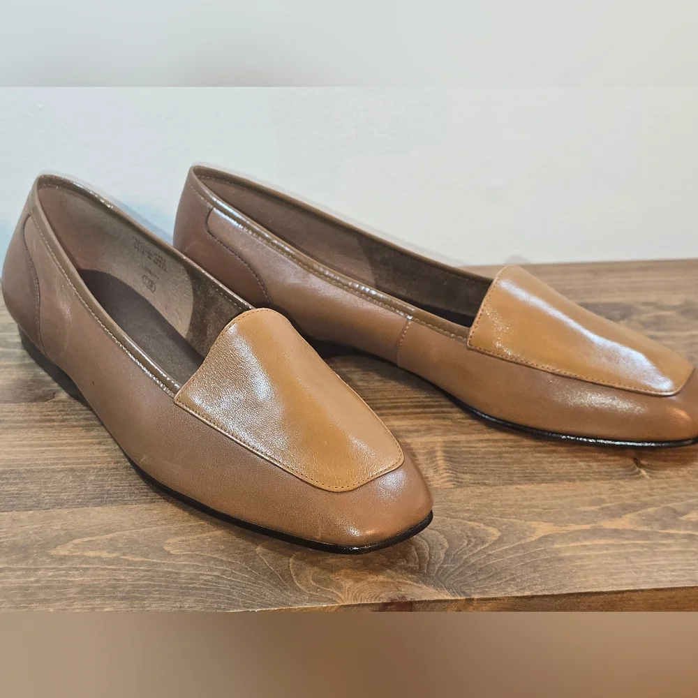 Enzo Angiolini NWOT Made In Brazil Leather Loafers Women's Size 10M - Picture 2 of 8